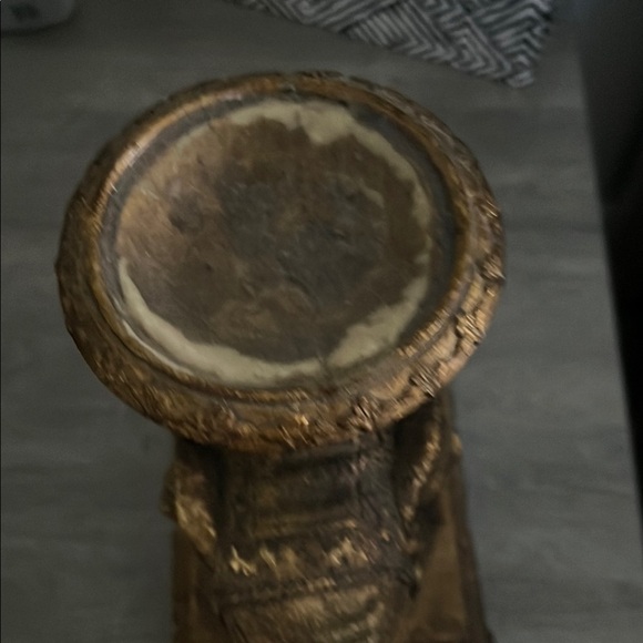 Antique looking Gold Elephant Candle Holder - Picture 5 of 5